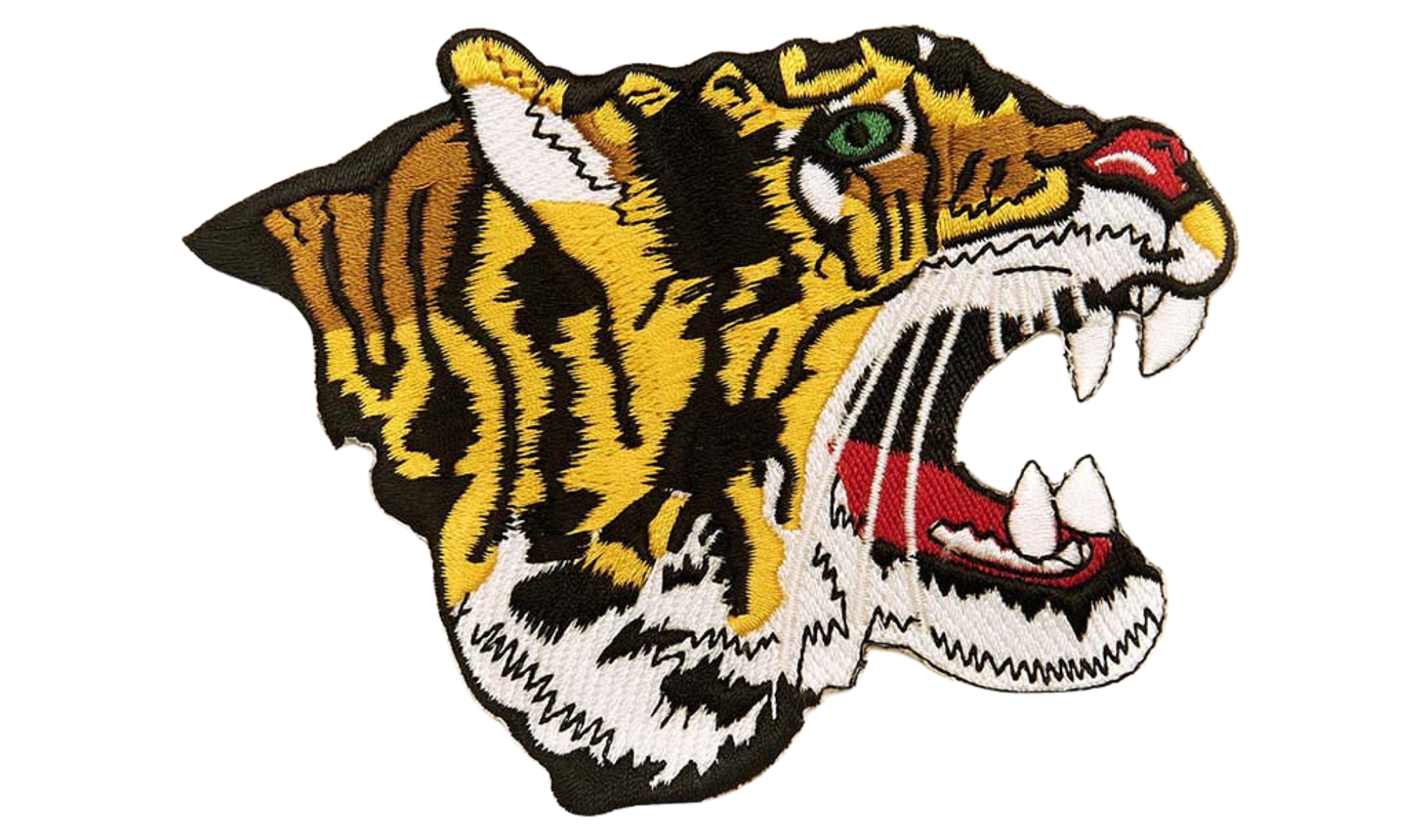 Profile Tiger Head Patch